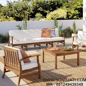 Model Kursi Kayu Untuk Teras Minimalis Antonia