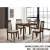 Set Meja Makan Minimalis Langley