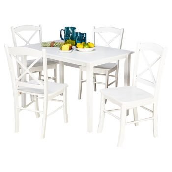 Set Model Meja Makan Jati Minimalis Castellon