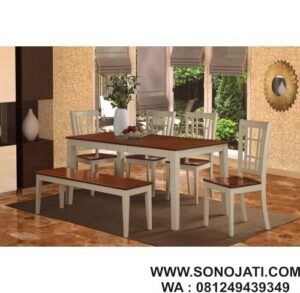 Set Model Meja Makan Minimalis Cleobury