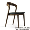 Kursi Cafe Jati Minimalis Kayu Solid Infinity