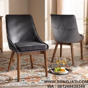 Kursi Cafe Minimalis Tupper Velvet