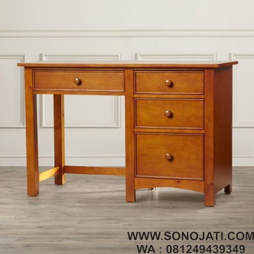 Meja Kerja Kantor Minimalis Halvorson Solid Wood Meja Kerja Kantor Minimalis Halvorson Solid Wood