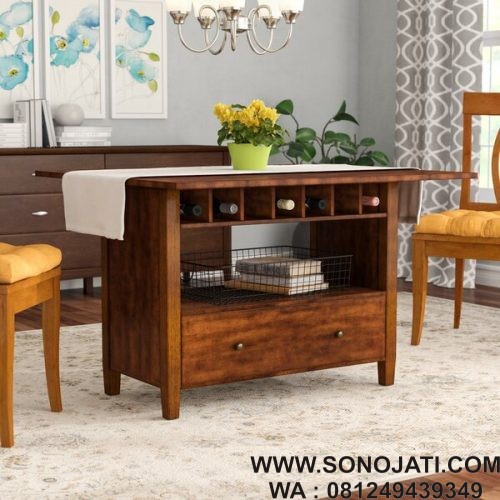 Meja Makan Kayu Emestine