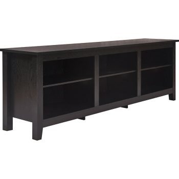 Meja TV Kayu Jati Black Dunsmuir
