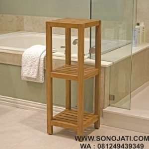 Rak Untuk Kamar Mandi Ailey Spa Jati
