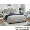 Tempat Tidur Kayu Jati Queen Deon