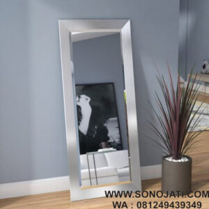 Cermin Dinding Minimalis Kontemporer Beveled