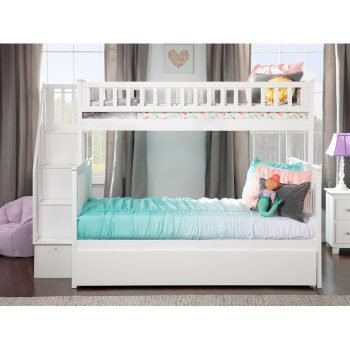 Desain Tempat Tidur Tingkat Minimalis Shyann Staircase