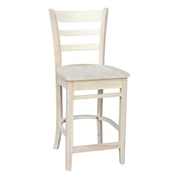 Kursi Bar Emily Solid Wood