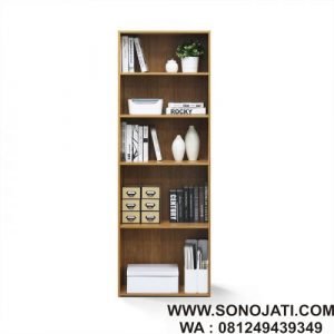 Rak Buku Kayu Hinshaw