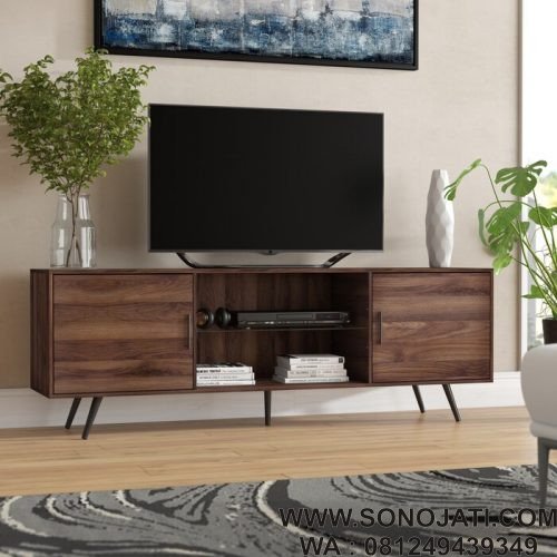 Rak TV Minimalis Garrity | Sono Jati Furniture