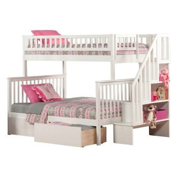 Tempat Tidur Tingkat Minimalis Shyann Staircase