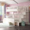 Tempat Tidur Tingkat Minimalis Shyann Staircase