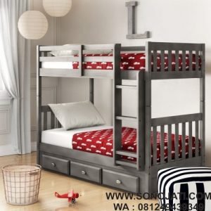 Tempat Tidur Tingkat Murah Williamson Twin Over Twin