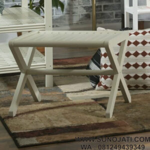 Kursi Meja Rias Hales Vanity Stool