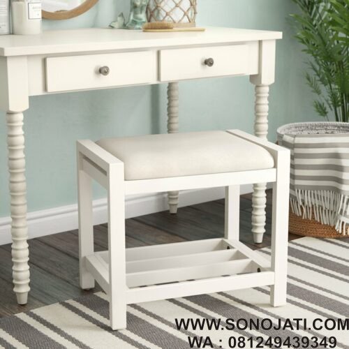 Kursi Rias Adrian Vanity Stool