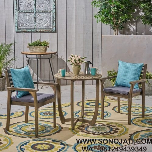 Kursi Teras Minimalis Bistro Set