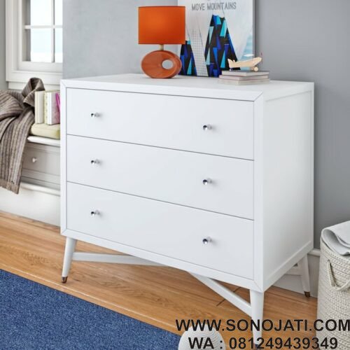 Lemari Anak Minimalis McPartland Mid-Century
