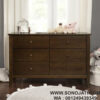Lemari Baju Bayi Morgan 6 Drawer