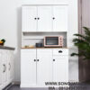 Lemari Dapur Modern Putih Robicheaux