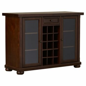 Lemari Kaca Dapur Minimalis Hedon Bar Cabinet