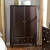 Lemari Kayu Minimalis Jati Olney Armoire