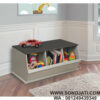 Lemari Mainan Anak Minimalis 3 Bin Stackable Toy