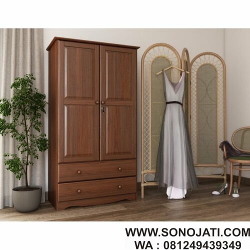 Lemari Minimalis Natural Primm Armoire
