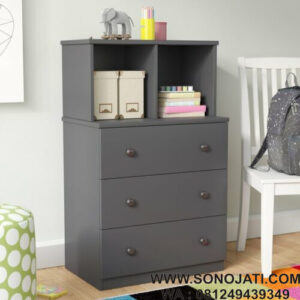 Lemari Pakaian Bayi Kira 3 Drawer Combo