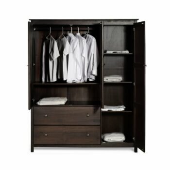 Lemari Pakaian Jati Minimalis Shaker Wardrobe Armoire