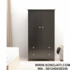 Lemari Pakaian Minimalis Duco Hitam Legrand Armoire