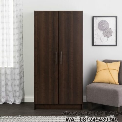 Lemari Pakaian Minimalis Natural Elite Storage