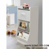 Lemari Tempat Mainan Anak Putih Loan Toy Organizer
