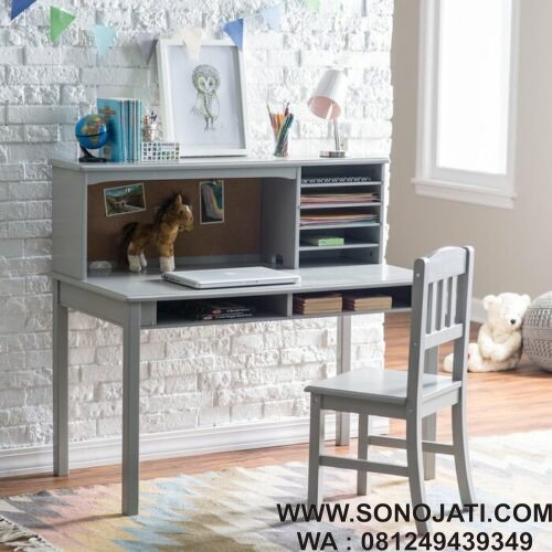 Meja Belajar Anak Glaser Kids Writing Desk