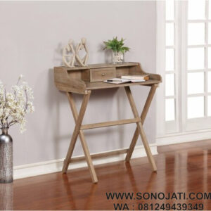 Meja Belajar Anak Minimalis Amos Secretary Desk