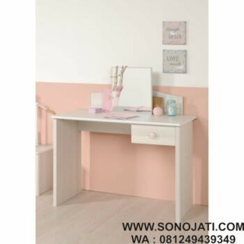 Meja Belajar Anak Putih Richbell Writing Desk