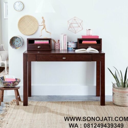 Meja Belajar Natural Erskine Writing Desk