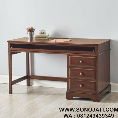 Meja Belajar Natural Rochdale Writing Desk