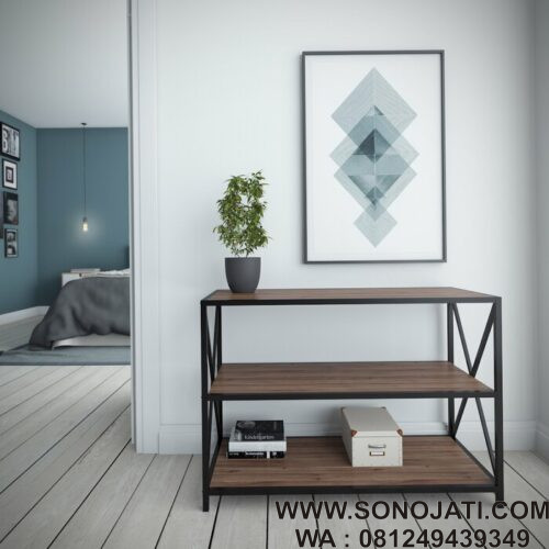 Meja Konsol Minimalis Altom X-Frame Meja Konsol Minimalis Altom X-Frame