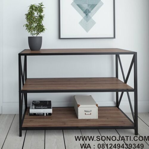 Meja Konsol Minimalis Altom X-Frame
