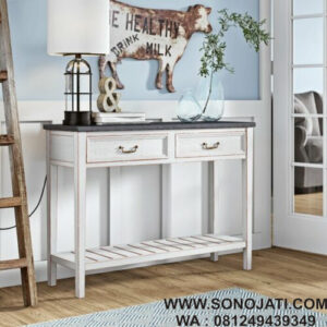 Meja Konsol Murah Nilda Vintage Wood