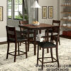Meja Makan Set Minimalis Juno 5-Piece Counter