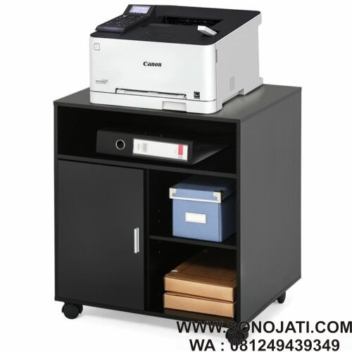 Meja Printer Minimalis Printer Stand Sono Jati Furniture