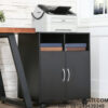 Meja Printer Minimalis Stand Printer Mobile