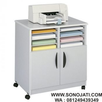 Meja Printer Minimalis Stand Printer