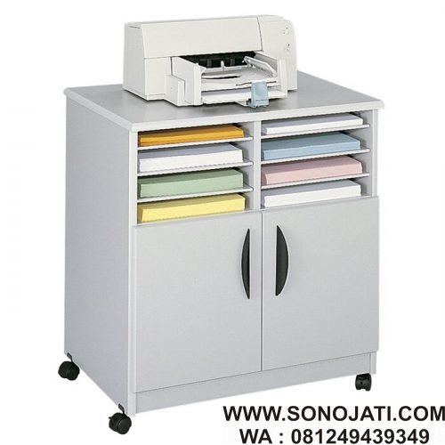 Meja Printer Minimalis Stand Printer