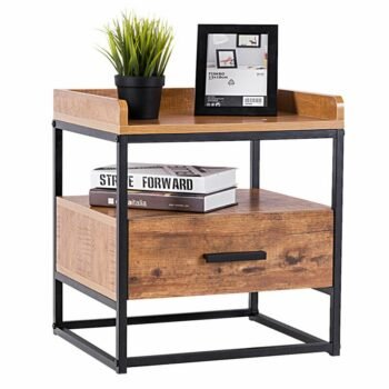 Nakas Minimalis Besi Pennie 1 Drawer