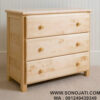 Rak Baju Bayi Natural Ginny 3 Drawer