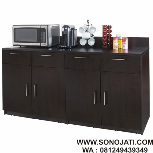 Rak Dapur Minimalis Natural Coffee Kitchen